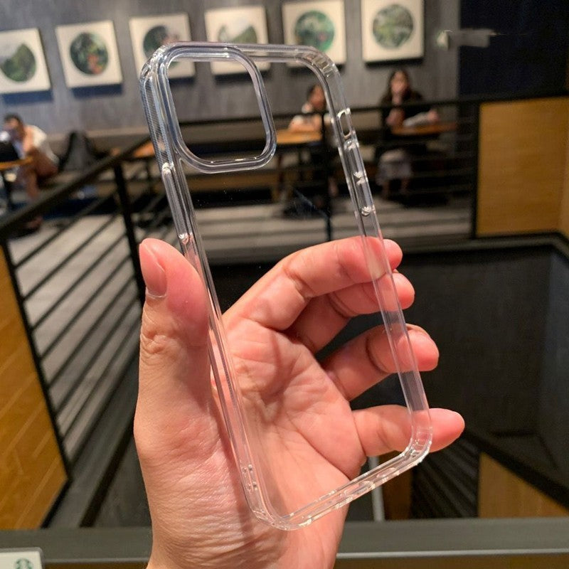Clear Acrylic Shock-Absorbing Phone Case